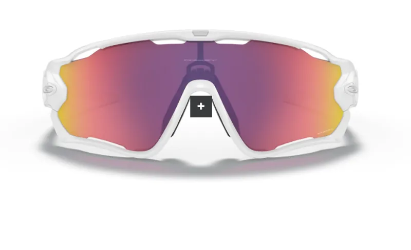 Oakley Jawbreaker Polished White with PRIZM Road-1